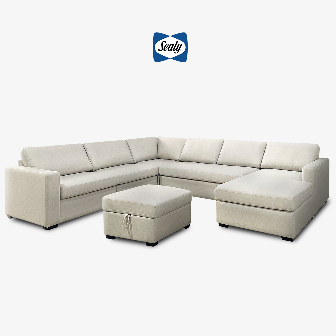 Gilbert 6 Piece Modular Sectional Sealy Sofa Convertibles