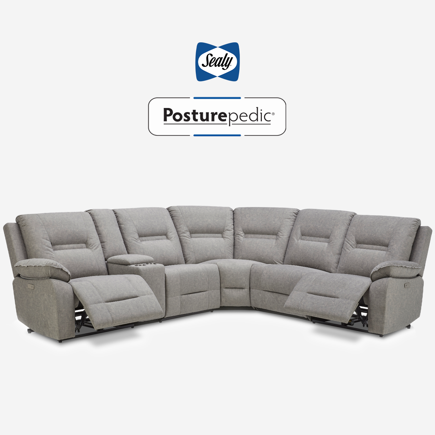 Marvin 7 Piece Sectional Sofa Recliner Sealy Sofa