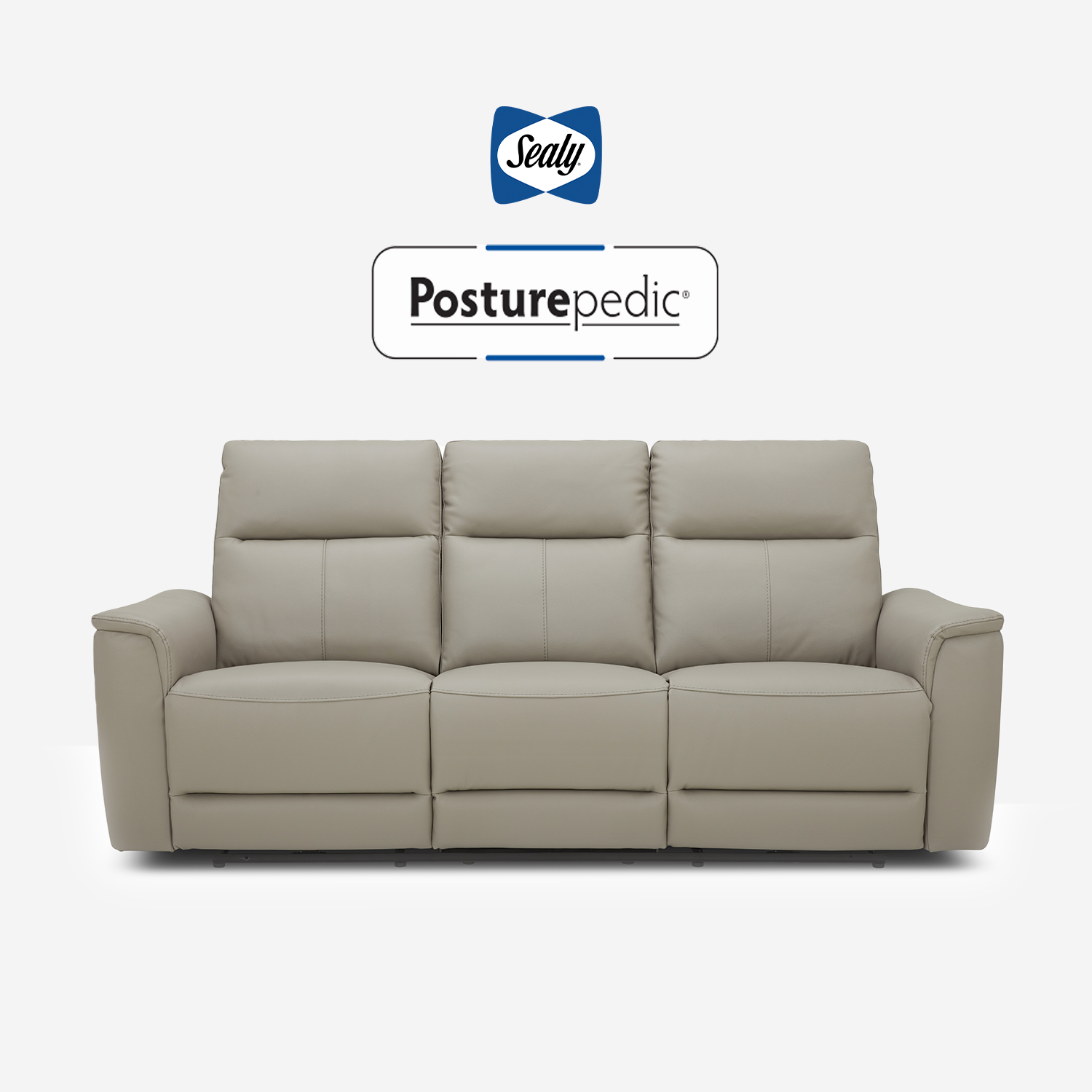 Ross 6 Piece Sectional Loveseat w Console Recliner Sealy