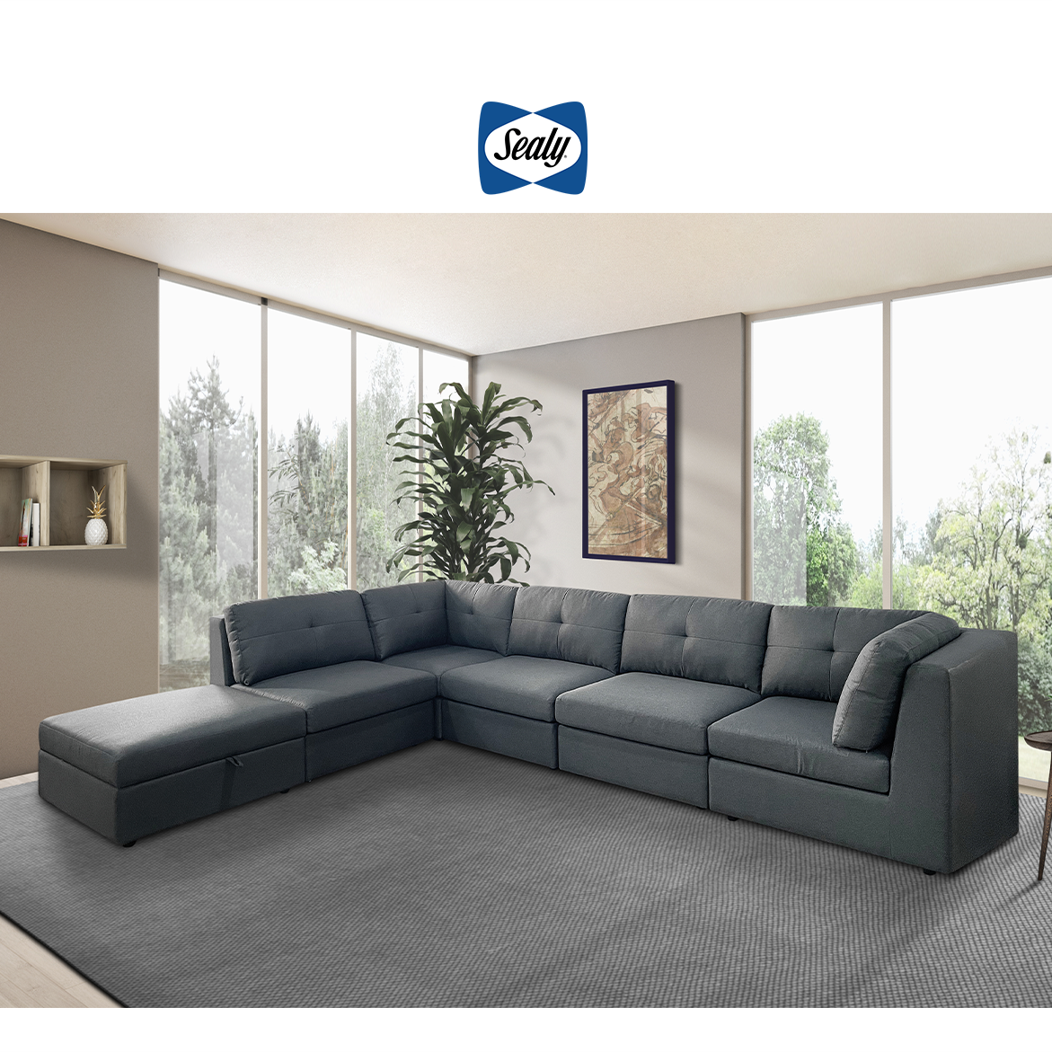 6 pc sectional online sofa
