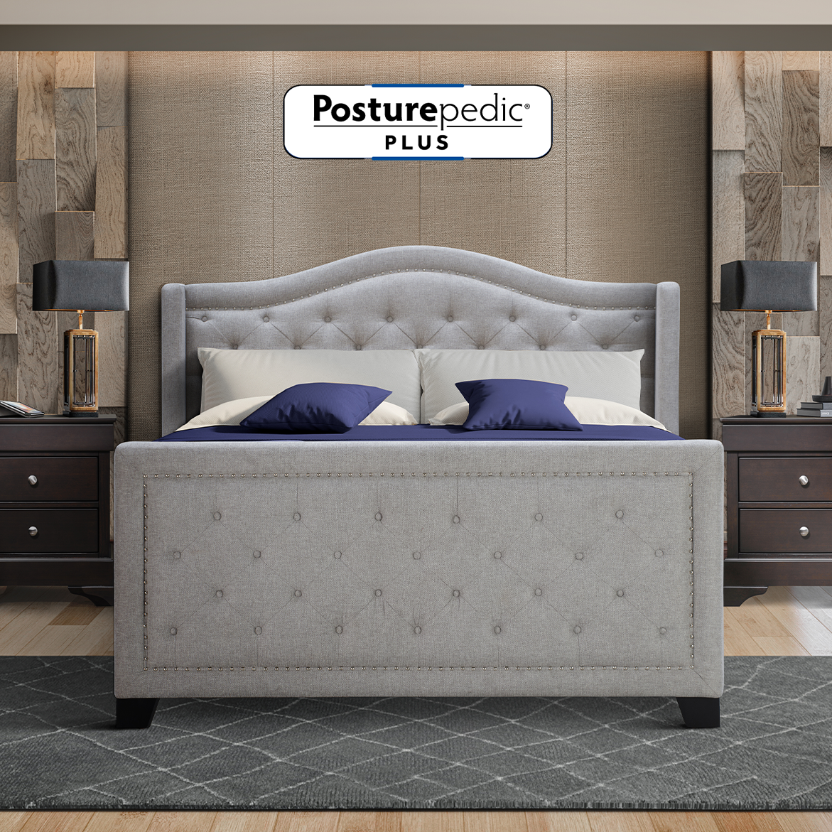 Thomasville upholstered best sale bed costco